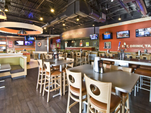Restaurant with Self Serve Beer Table